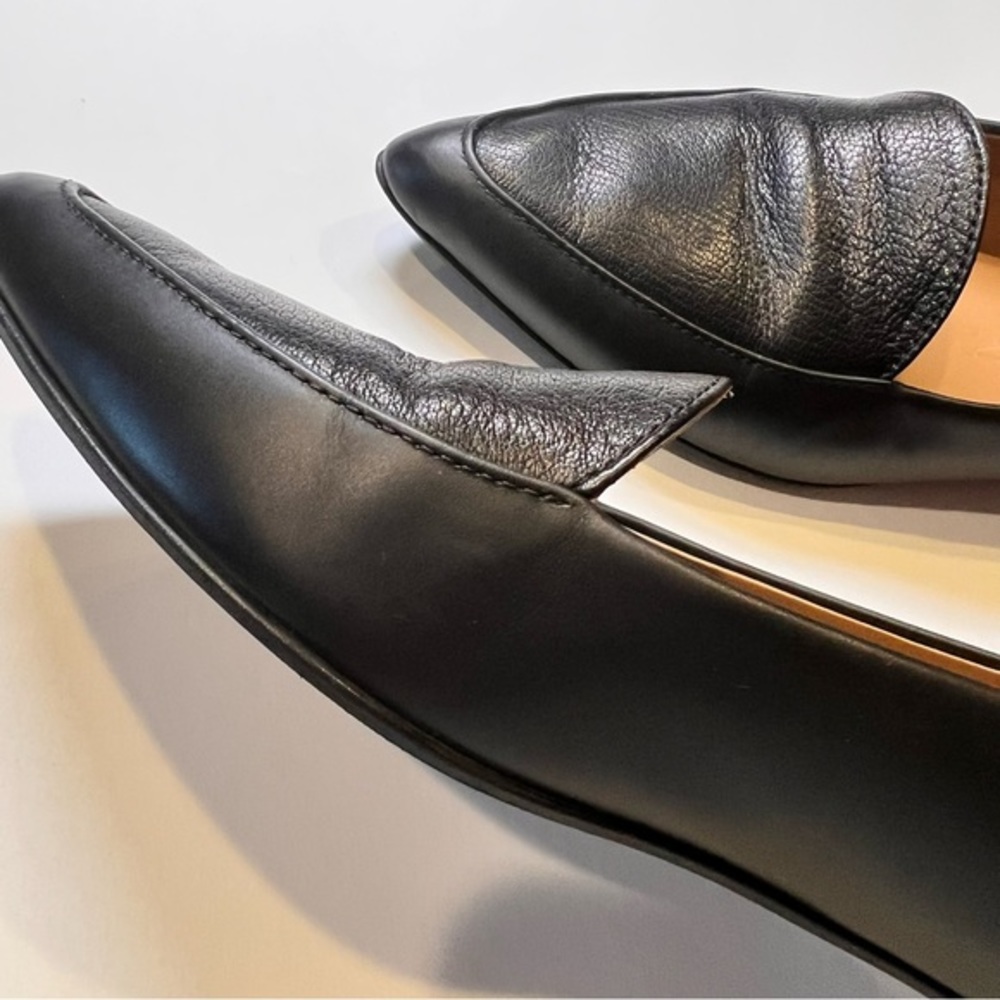 Everlane The Modern Point Black Loafers Women‎ Size 9.5 - Picture 12 of 13